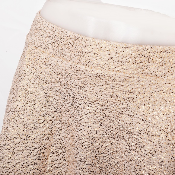 Aqua Cream-Tone Mini w/Gold Flecks & Pockets (M) - Picture 2 of 6